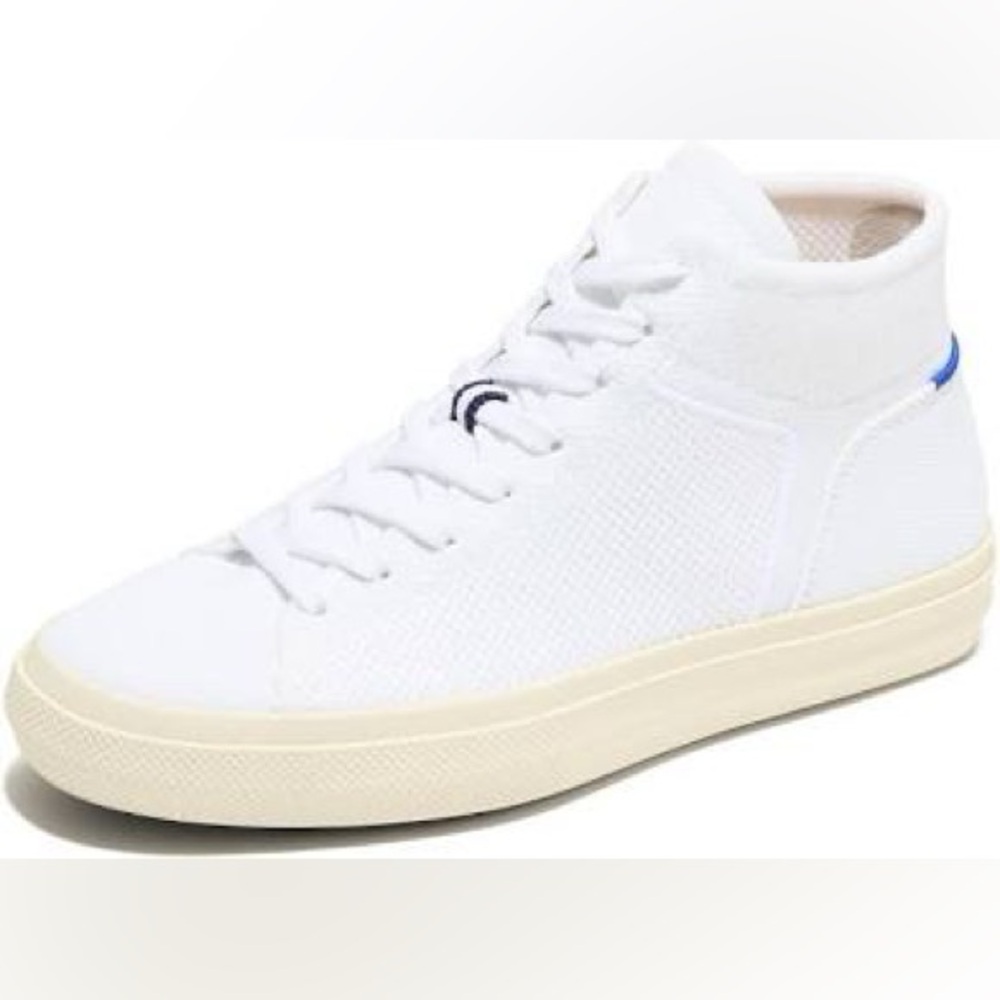 Rothy's Women’s Bright White High-Top Sneakers
